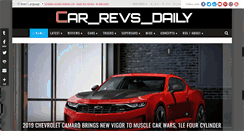Desktop Screenshot of car-revs-daily.com